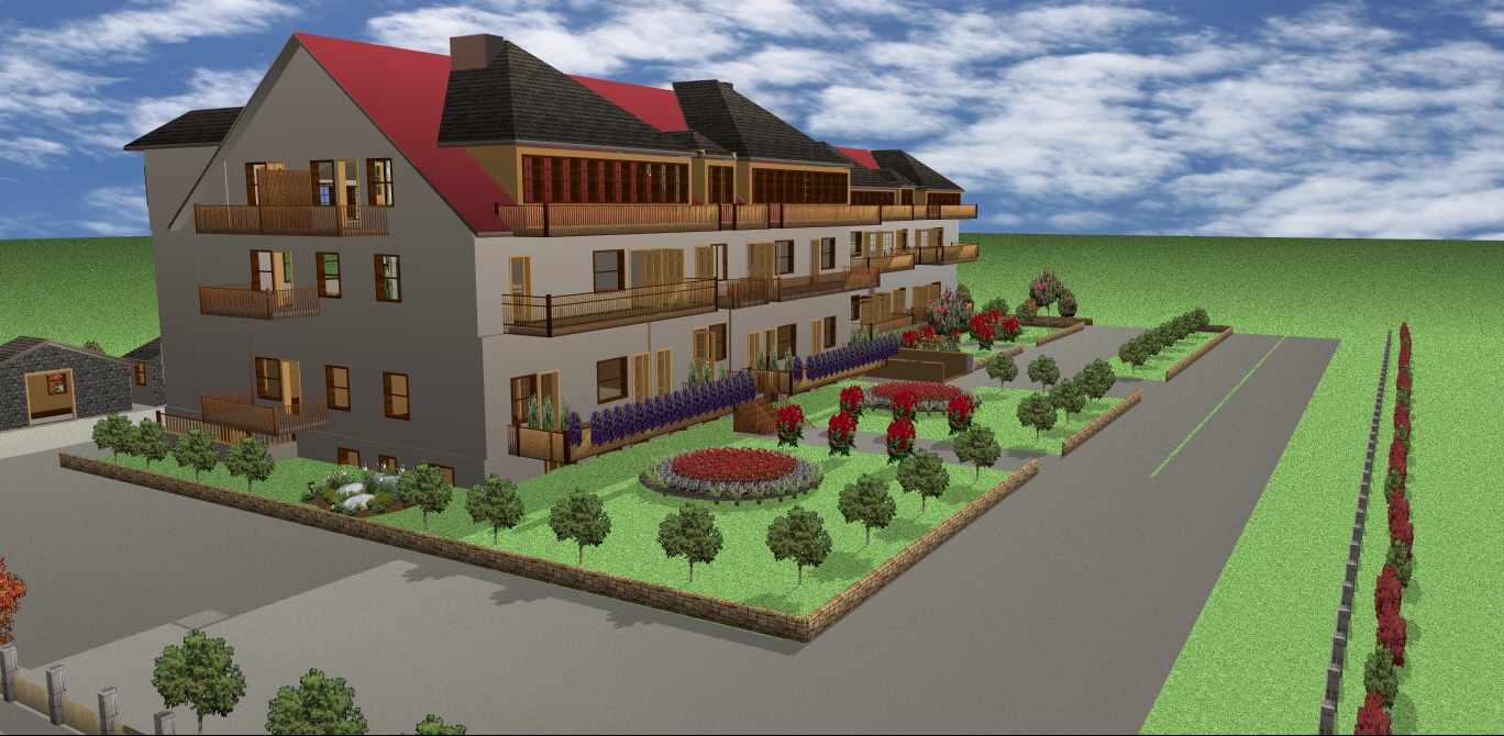 KME 11 mit Haus 2  West - Nord